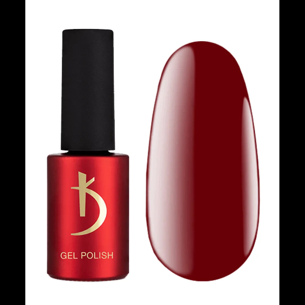 Kodi Professional Wine WN 25 Gel Polish bottle and color swatch