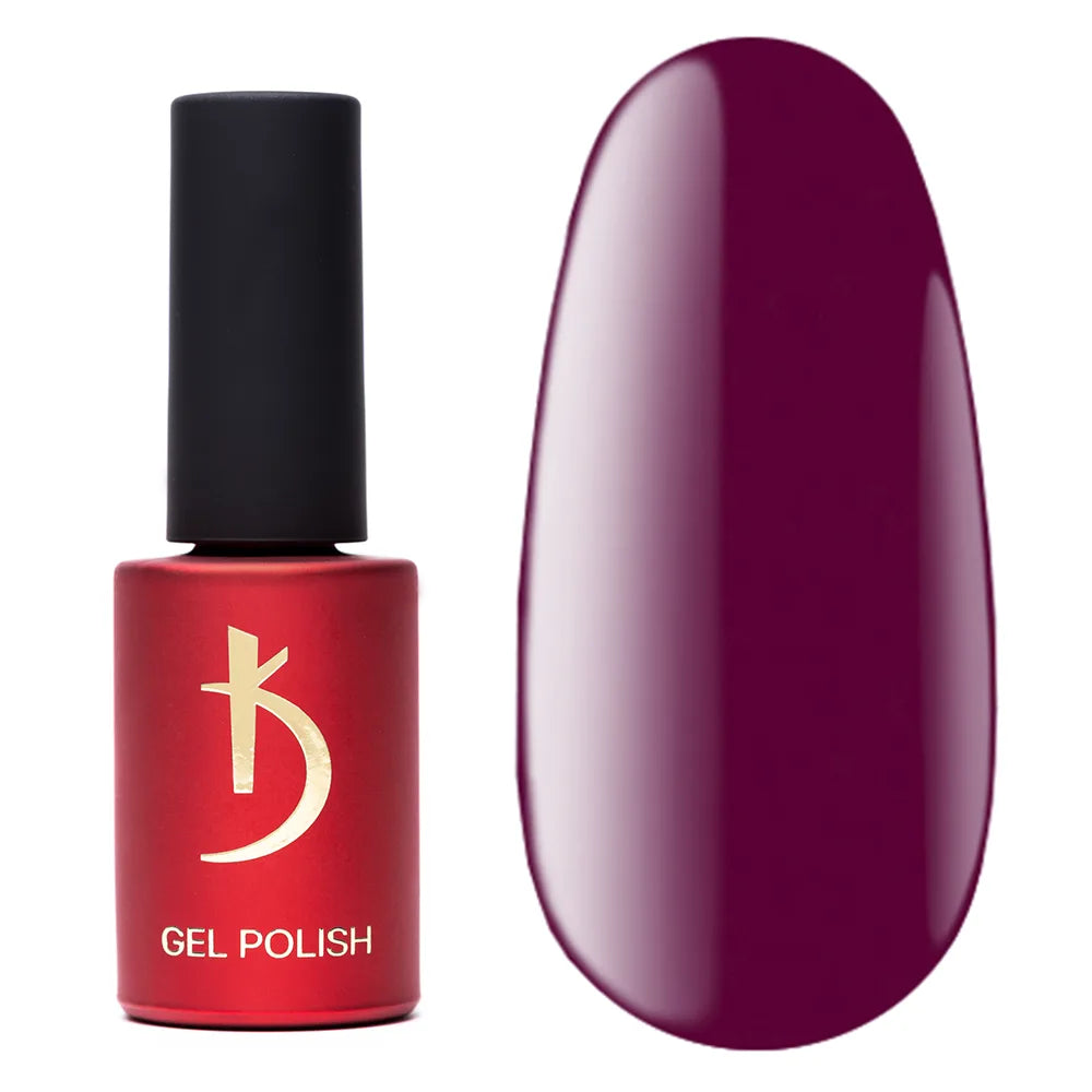 Kodi Professional Wine WN 30 Gel Polish bottle and color swatch