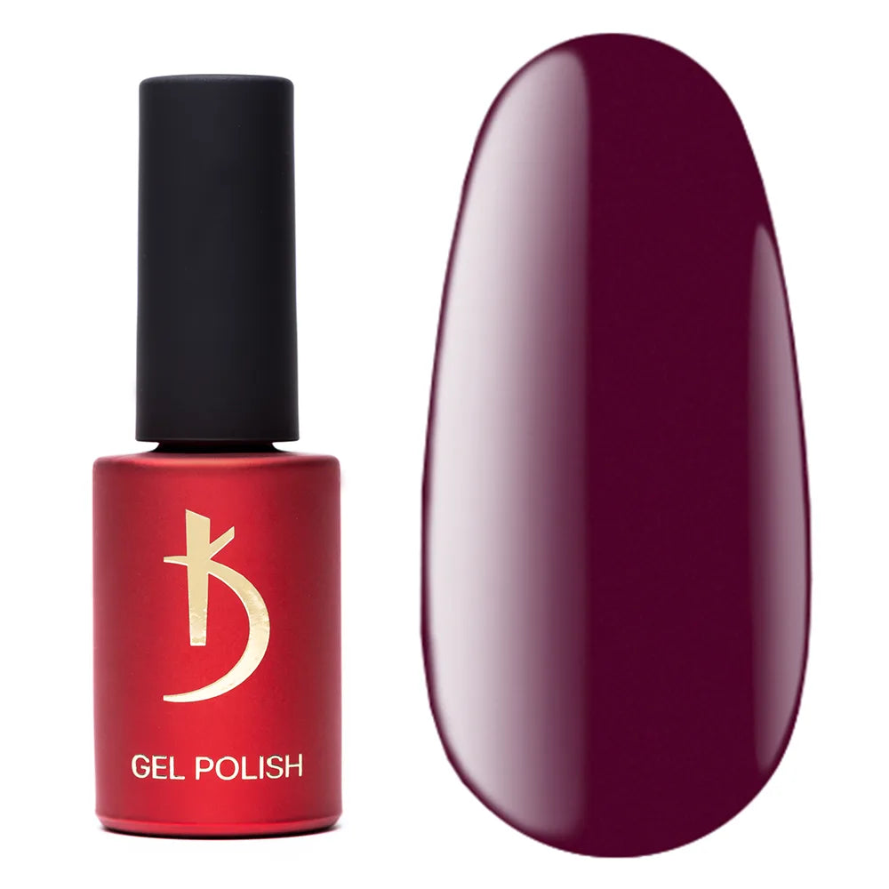 Kodi Professional Wine WN 40 Gel Polish bottle and color swatch