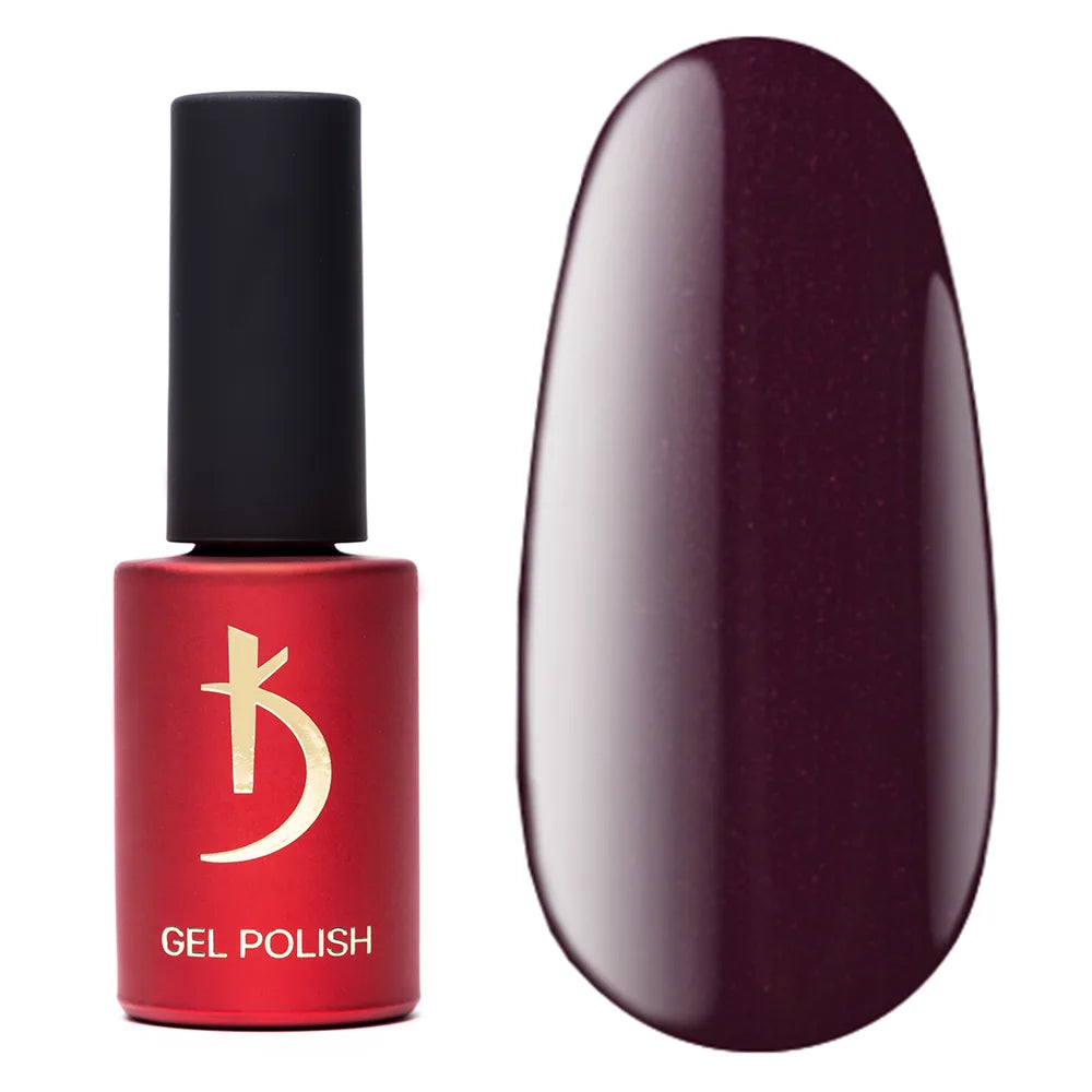 Kodi Professional Wine WN 60 Gel Polish bottle and color swatch