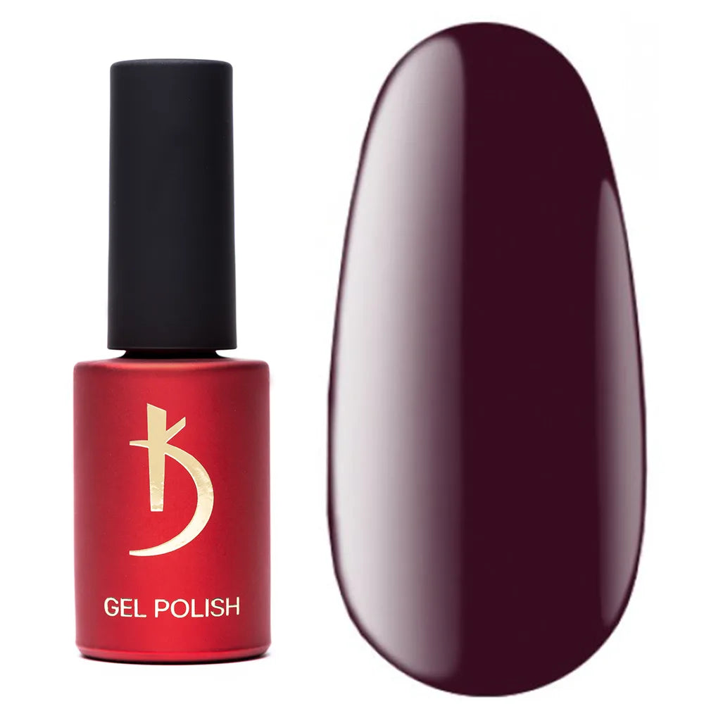 Kodi Professional Wine WN 75 Gel Polish bottle and color swatch