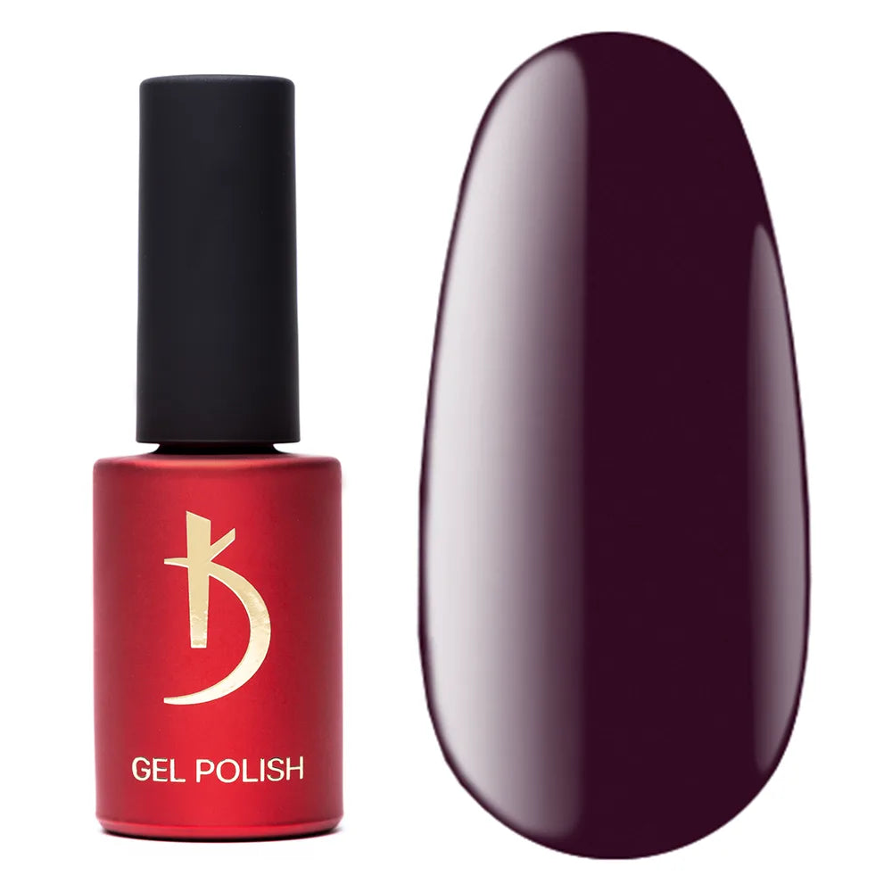 Kodi Professional Wine WN 80 Gel Polish bottle and color swatch