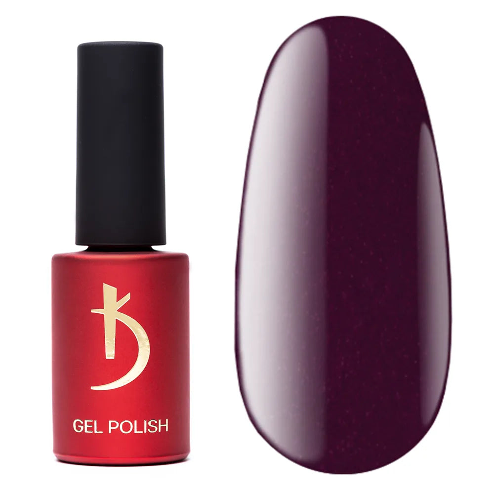 Kodi Professional Wine WN 90 Gel Polish bottle and color swatch