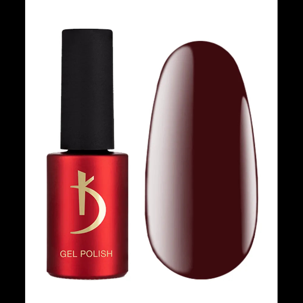 Kodi Professional Wine WN 95 Gel Polish bottle and color swatch