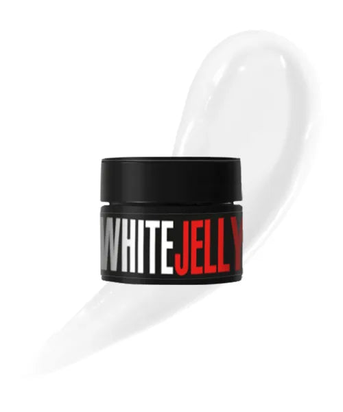 Kodi Professional White Jelly Gel jar and color swatch