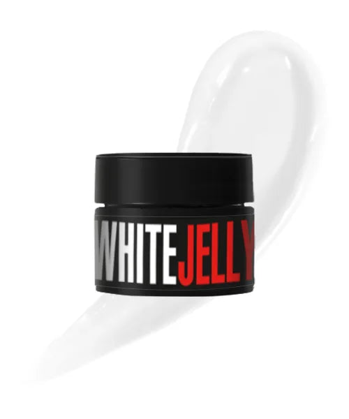 Kodi Professional White Jelly Gel jar and color swatch