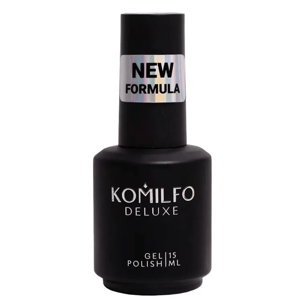 KOMILFO X-Base Coat New Formula 15ml professional self-leveling gel base coat with brush