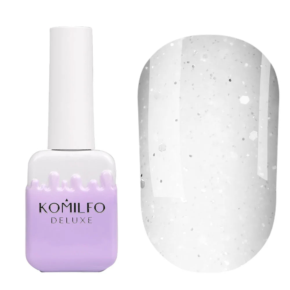Komilfo Elite Shimmer Base Gel 10ml low-acid self-leveling color base with shimmer