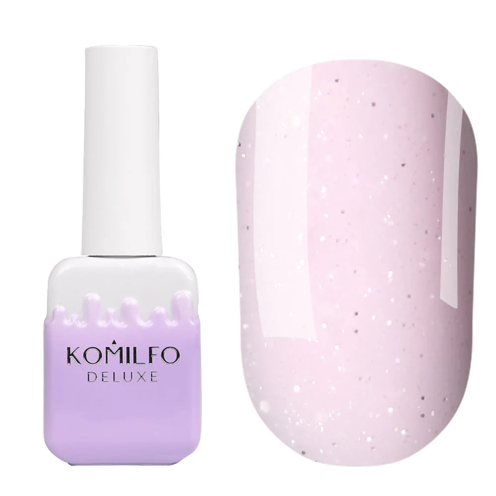 Komilfo Elite Shimmer Base Gel 10ml low-acid self-leveling color base with shimmer