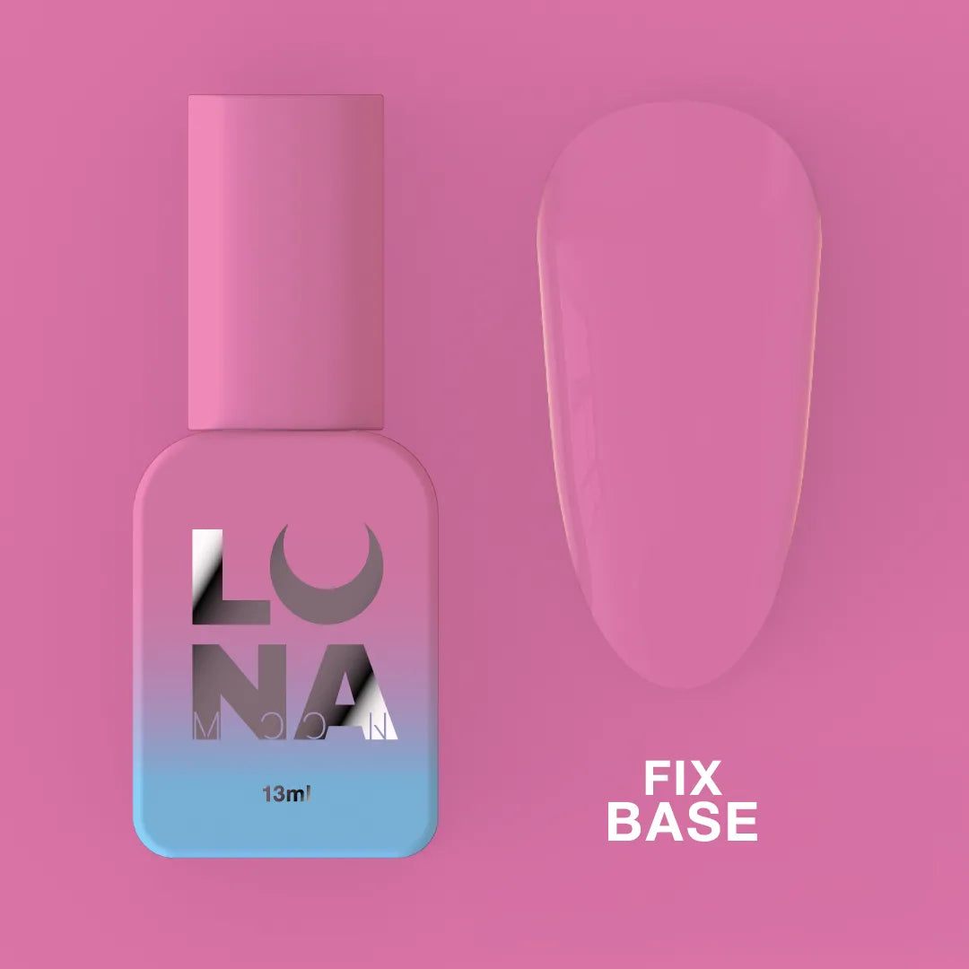 LUNA Fix Base Clear transparent self-leveling gel base by LUNAmoon