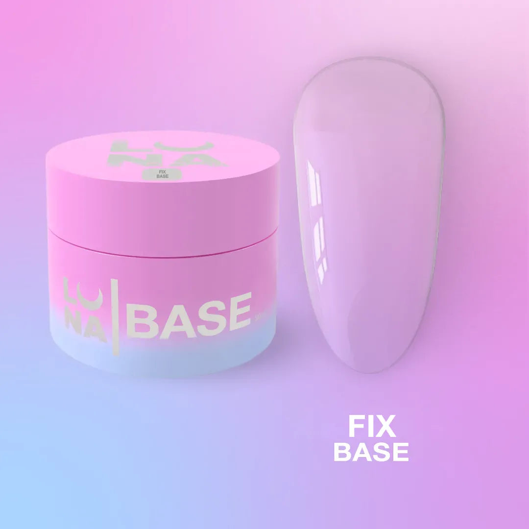LUNA Fix Base Clear transparent self-leveling gel base by LUNAmoon
