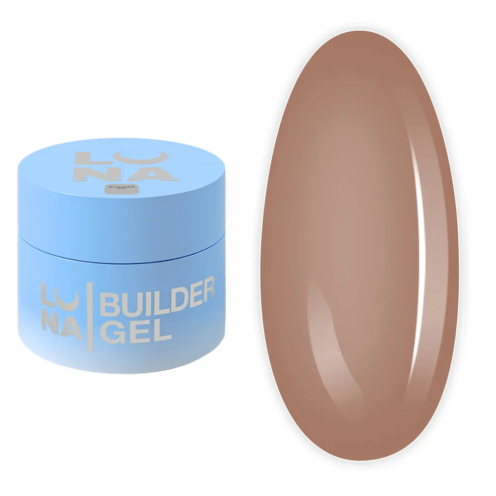 LUNA Builder Premium Gel 36 15ml jar and color swatch
