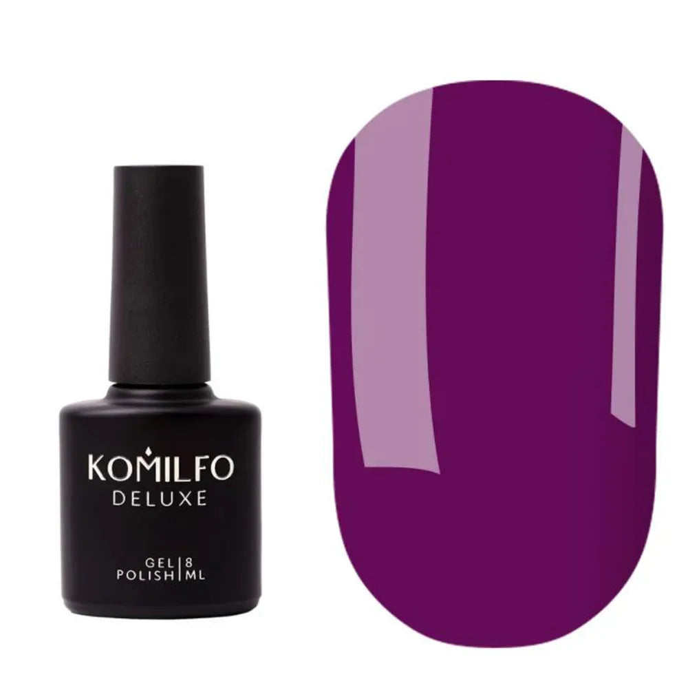 Komilfo Color Base Gel 8ml self-leveling colored base coat with brush
