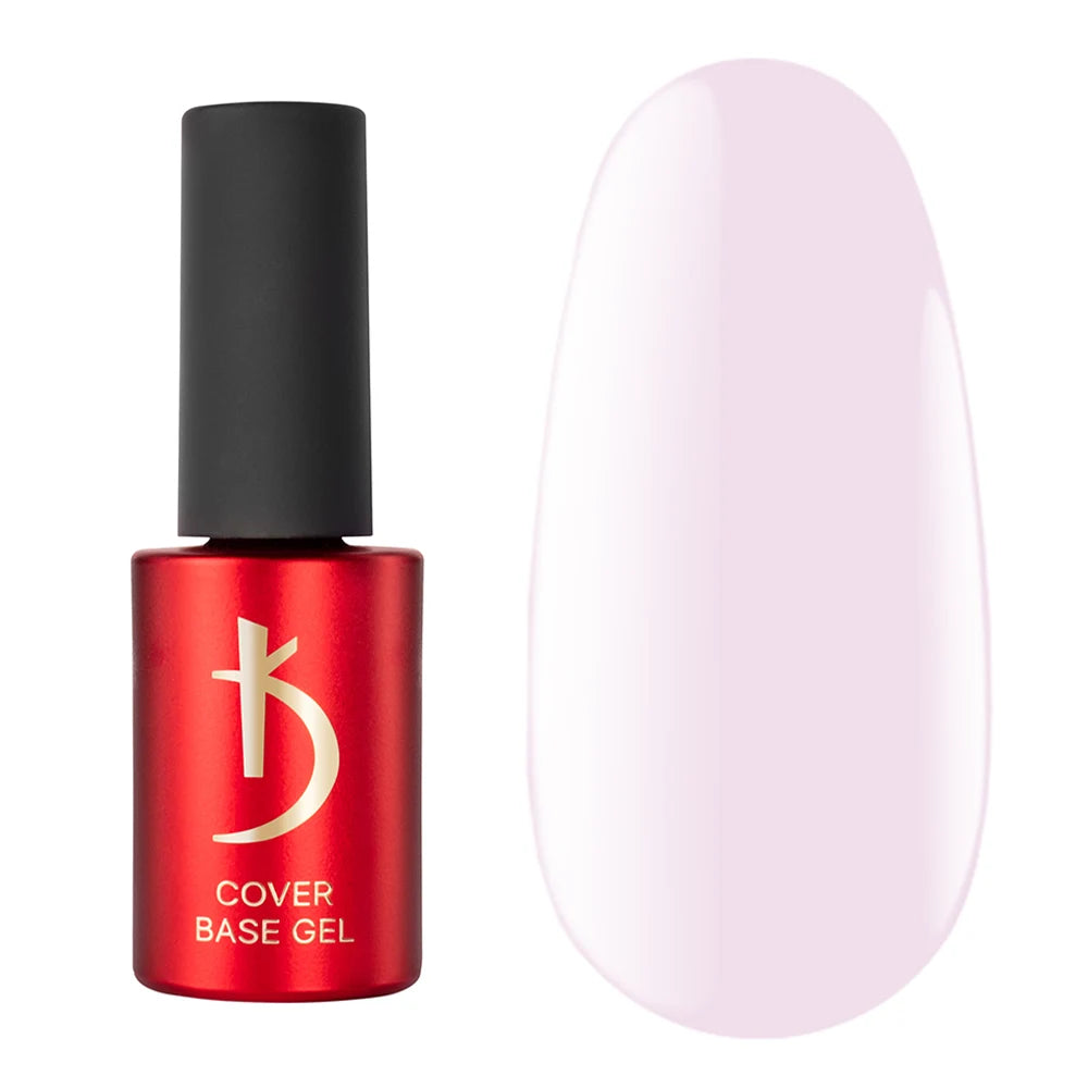 Kodi Professional Cover Base Gel 18 nude camouflage base bottle and color swatch
