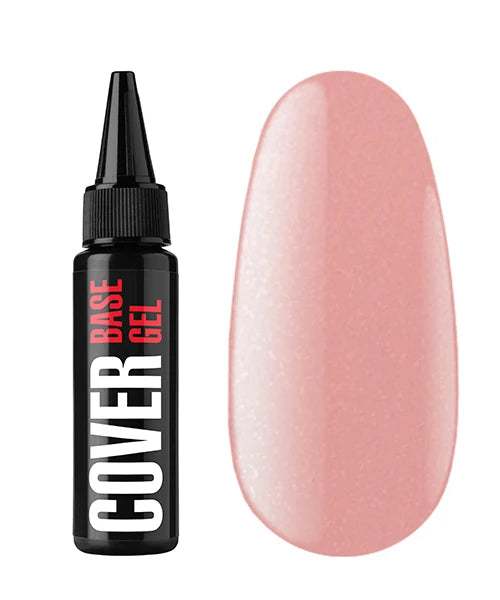 Kodi Professional Cover Base Gel 03 camouflage nude base bottle and color swatch