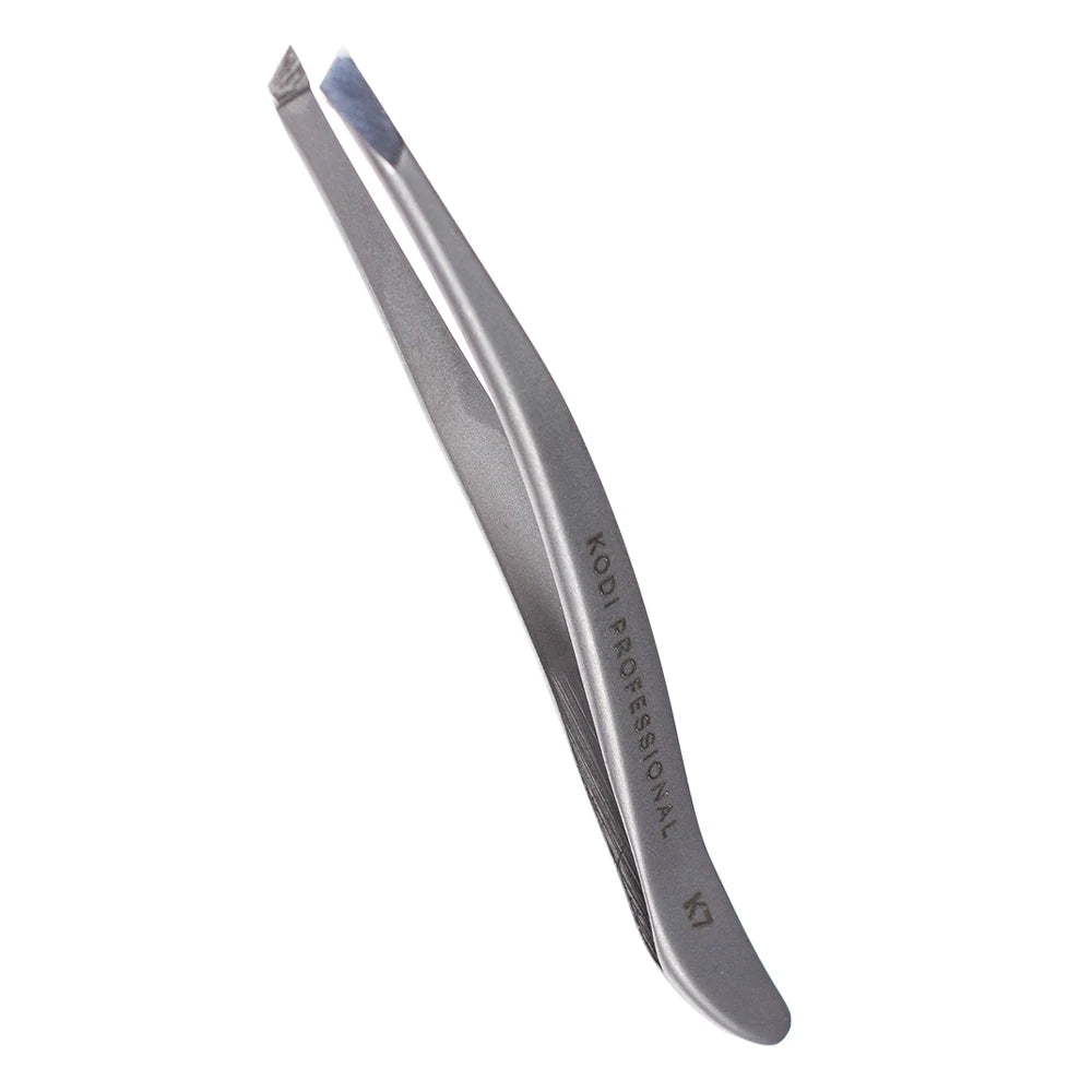Kodi Professional Eyebrow Tweezers K-7 – Slanted Precision Tool