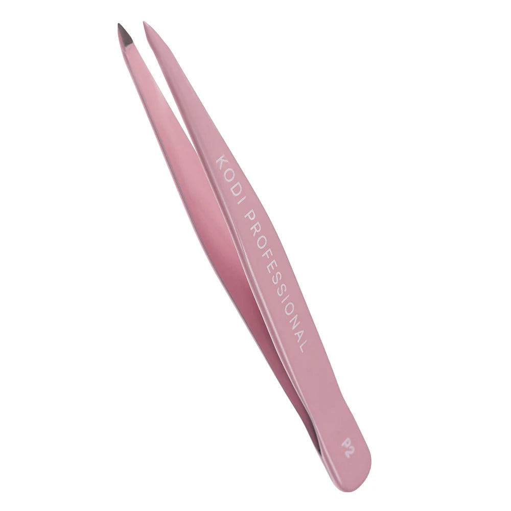 Kodi Professional Eyebrow Tweezers P-02 – Precision Point Tool