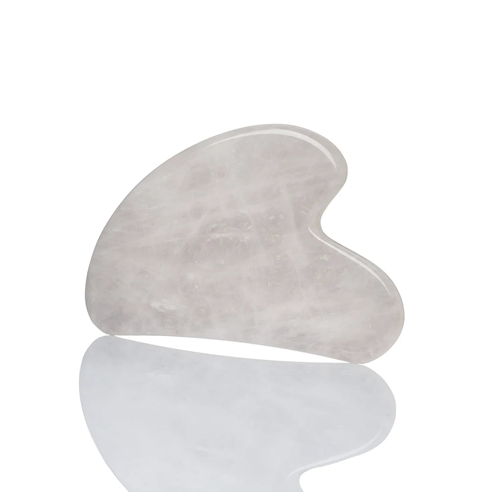 Kodi Professional Gua Sha Facial Tool – Quartz Glass Pink