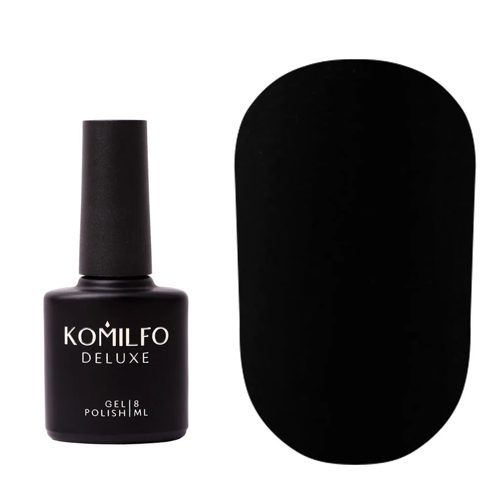 KOMILFO No Wipe Matte Top Coat New Formula 8ml professional velvet matte gel polish top
