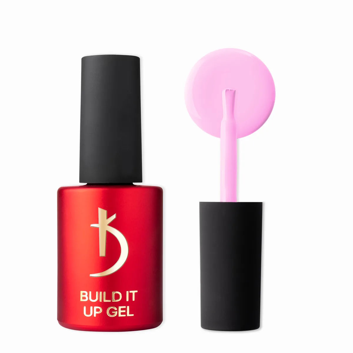 Kodi Professional Build It Up Gel Mauve Pink 15ml bottle and color swatch