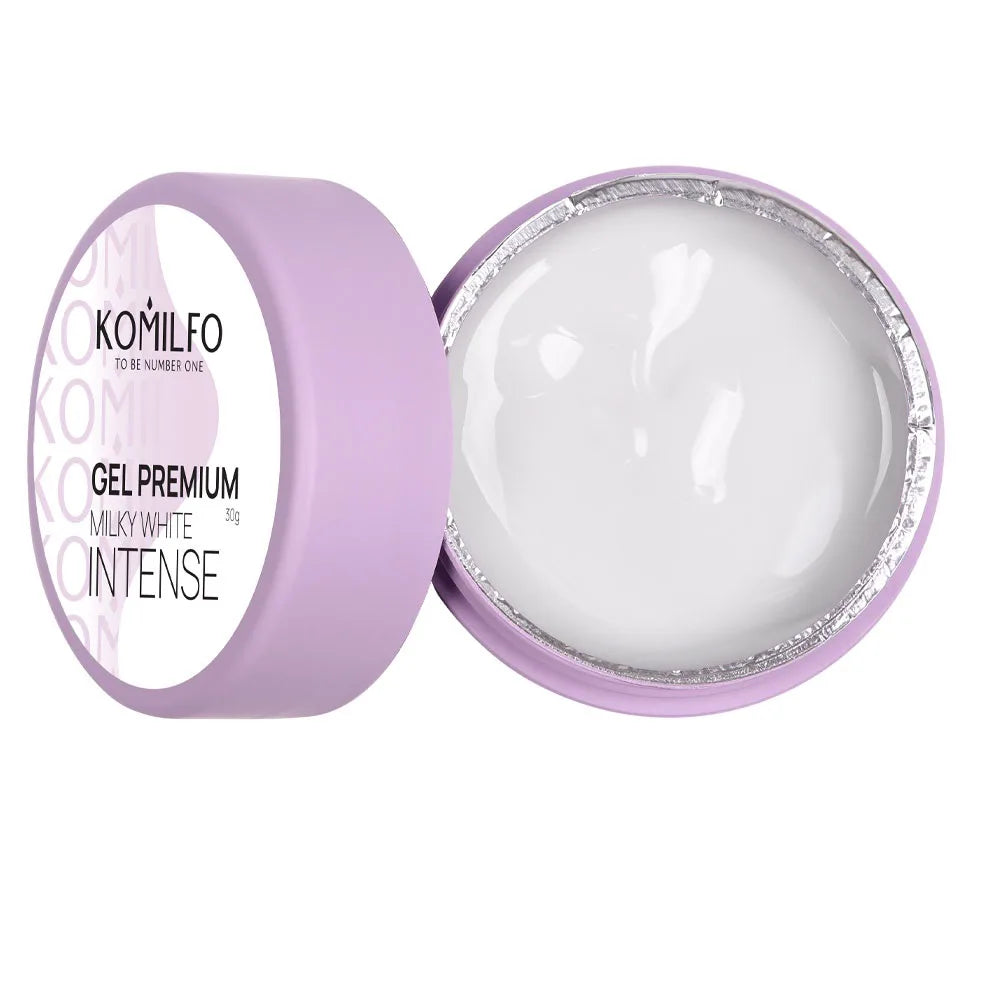 Komilfo Premium Builder Gel HEMA-Free TPO-Free nail extension gel in jar