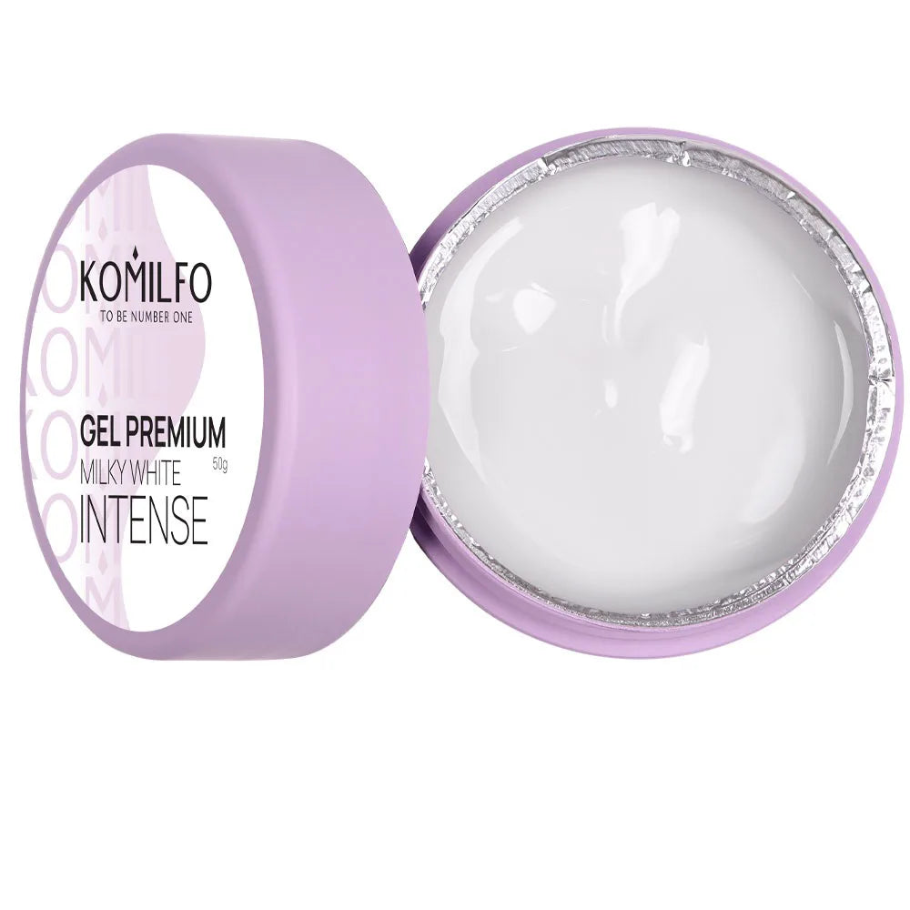 Komilfo Premium Builder Gel HEMA-Free TPO-Free nail extension gel in jar