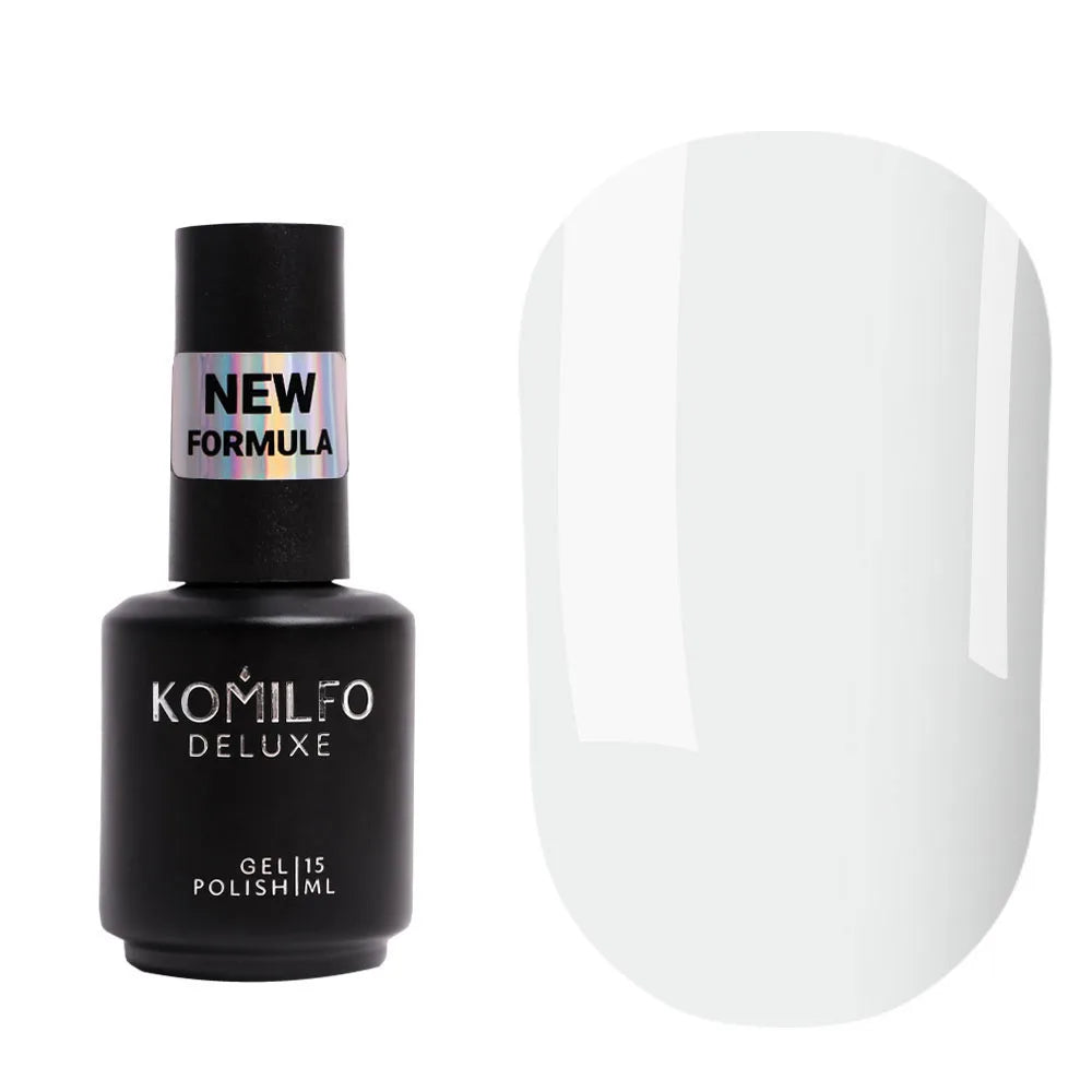 Komilfo Color Base Gel self-leveling colored base coat with brush