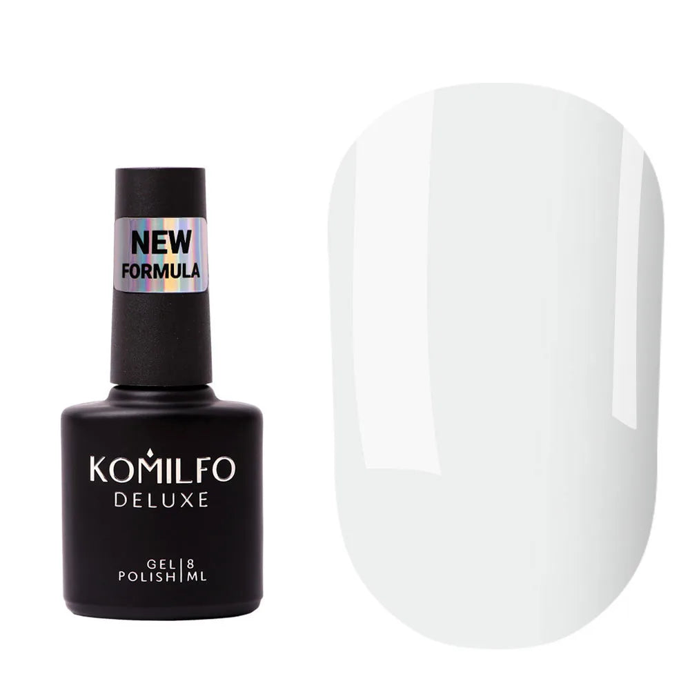 Komilfo Color Base Gel 8ml self-leveling colored base coat with brush