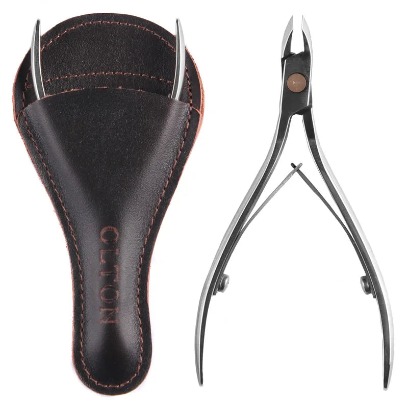 OLTON Cuticle Nippers XS – Professional Precision Manicure Tool