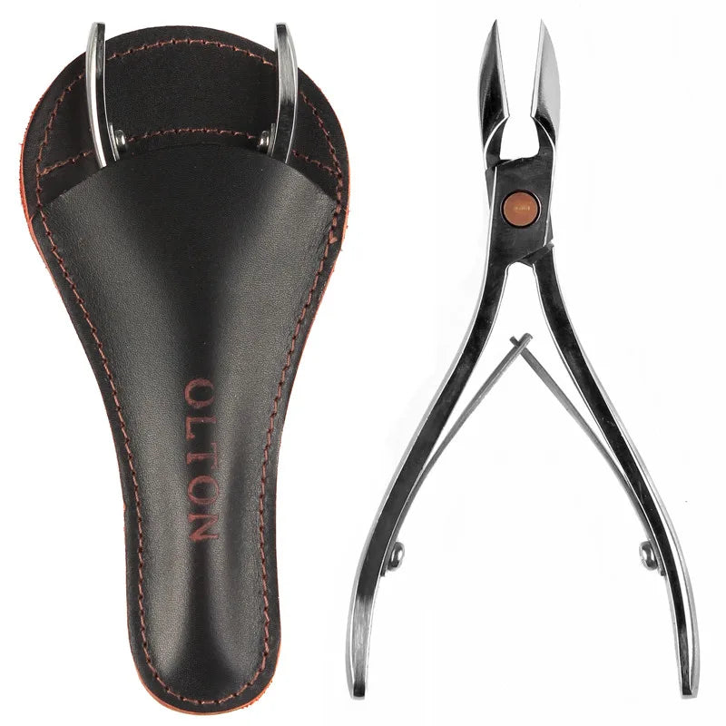 OLTON Cuticle Nippers XXL | Professional Manicure Tool