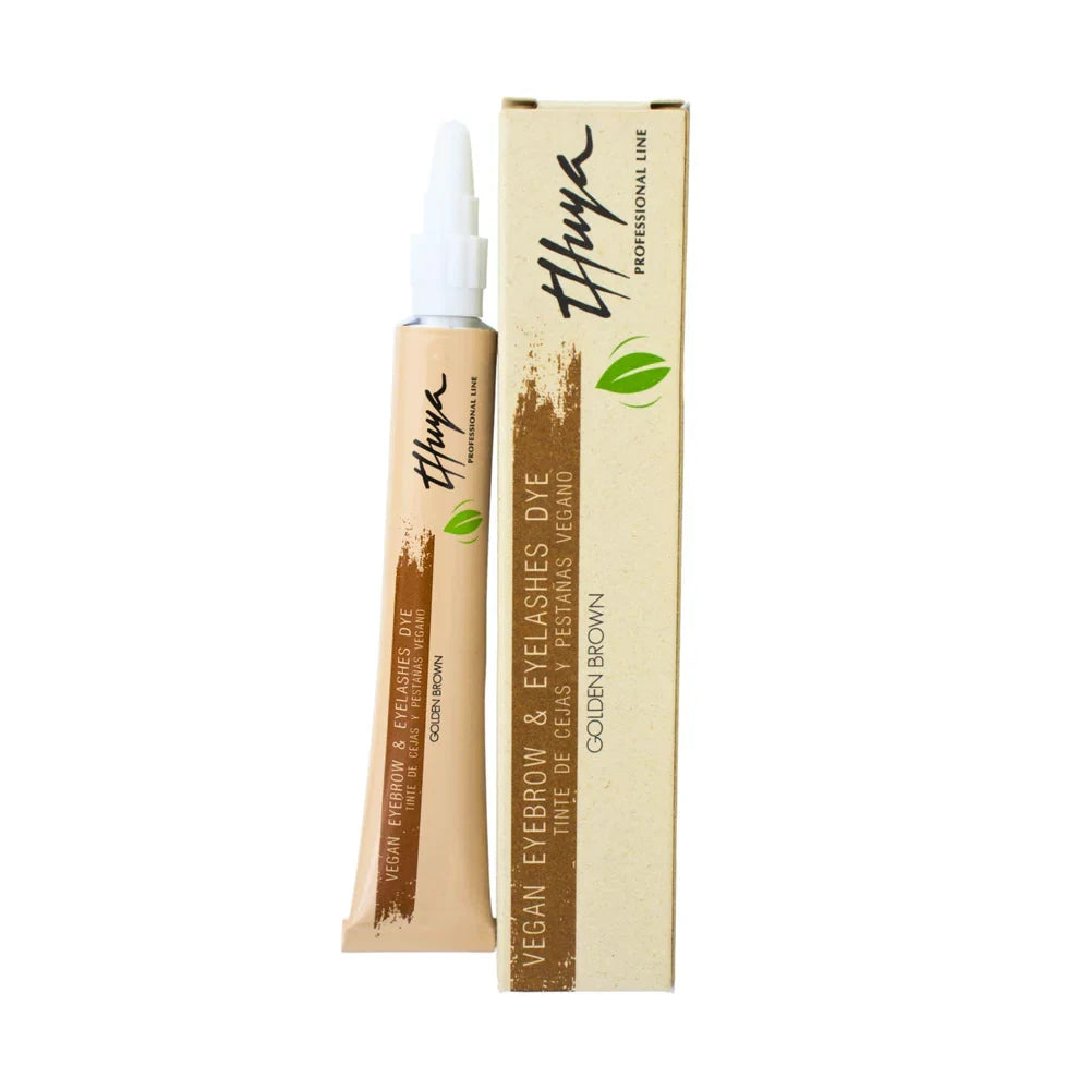 Thuya Professional Vegan Eyebrow & Eyelash Tint – Golden Brown 14ml