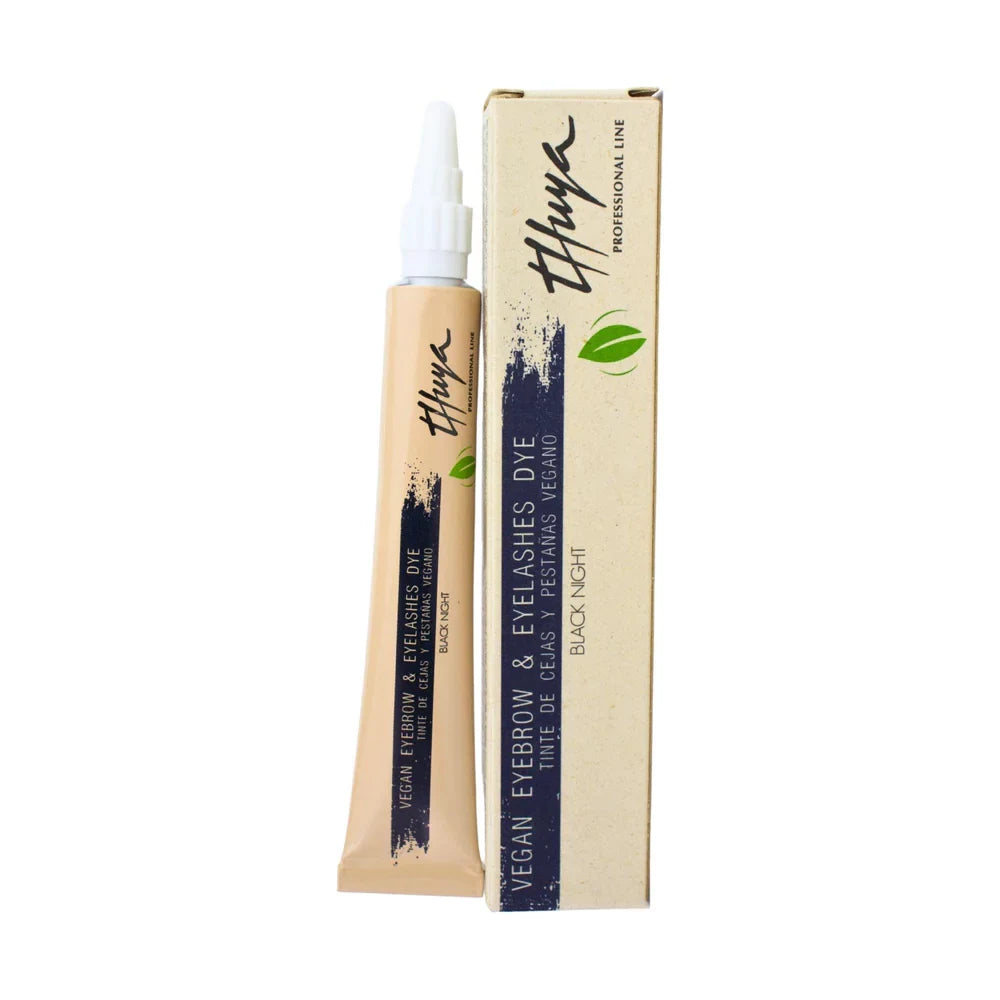 Thuya Professional Vegan Eyebrow & Eyelash Tint – Black Night 14ml