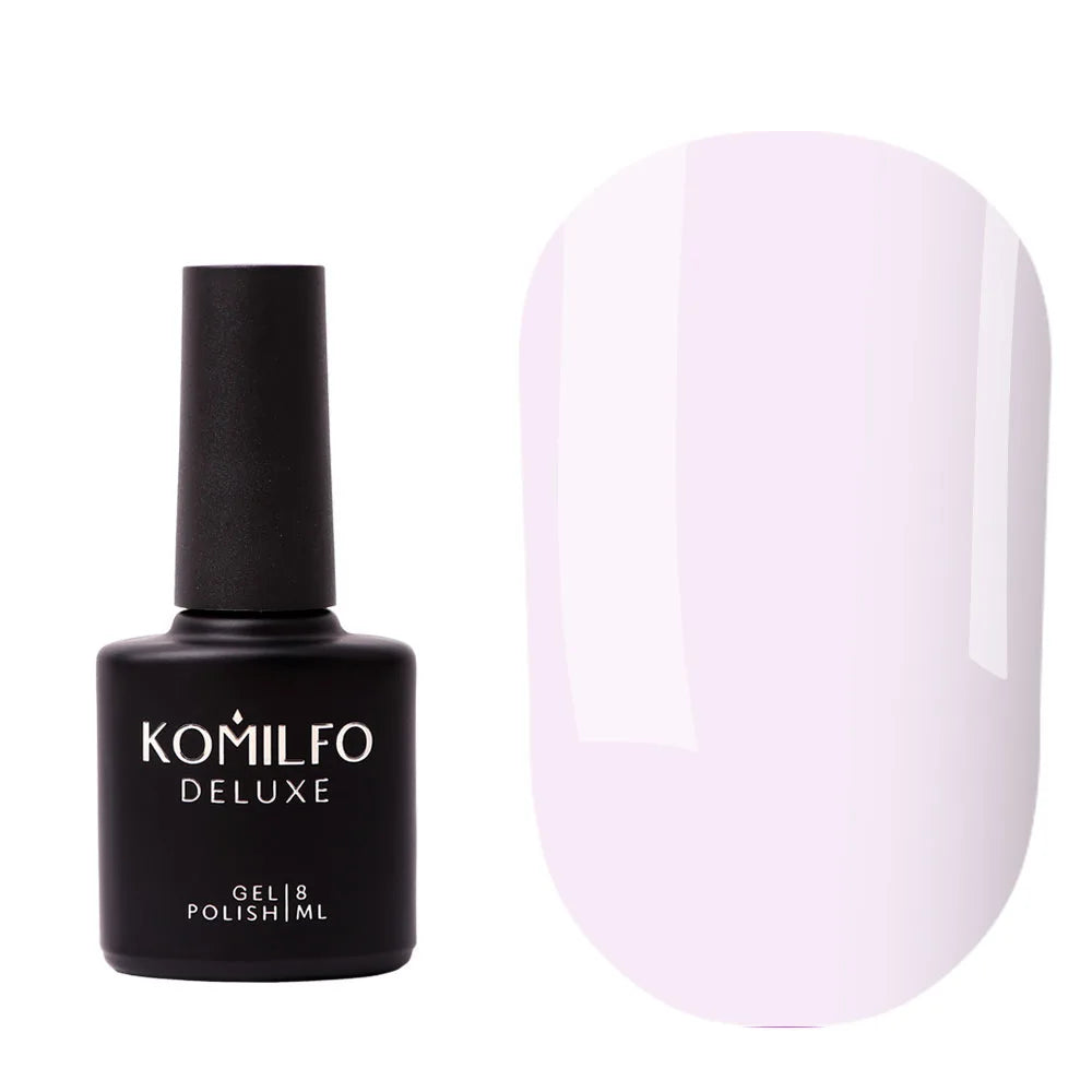 Komilfo Tint Top Coat [Color Name] 8ml glossy no-wipe colored gel polish top