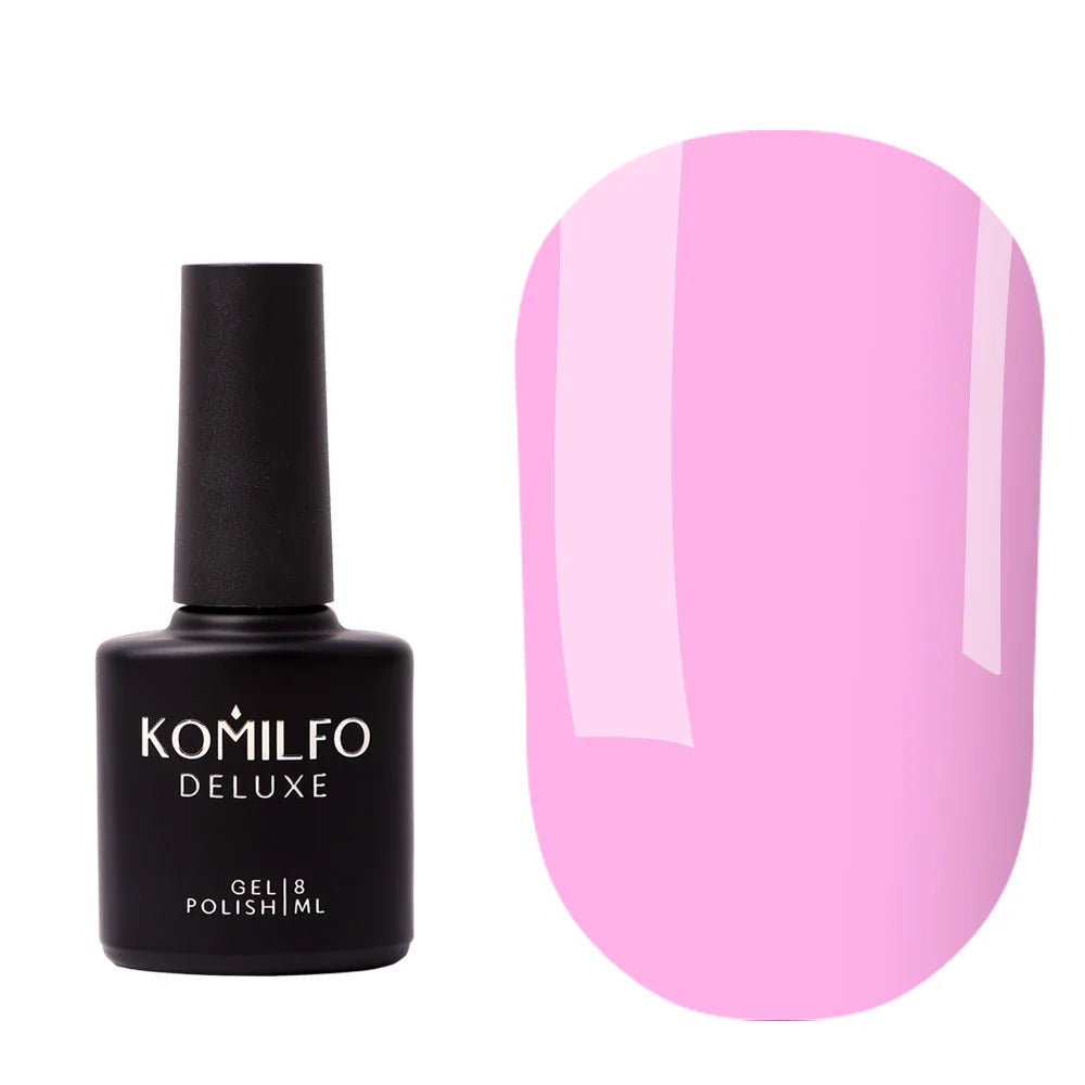 Komilfo Tint Top Coat 8ml glossy no-wipe colored gel polish top